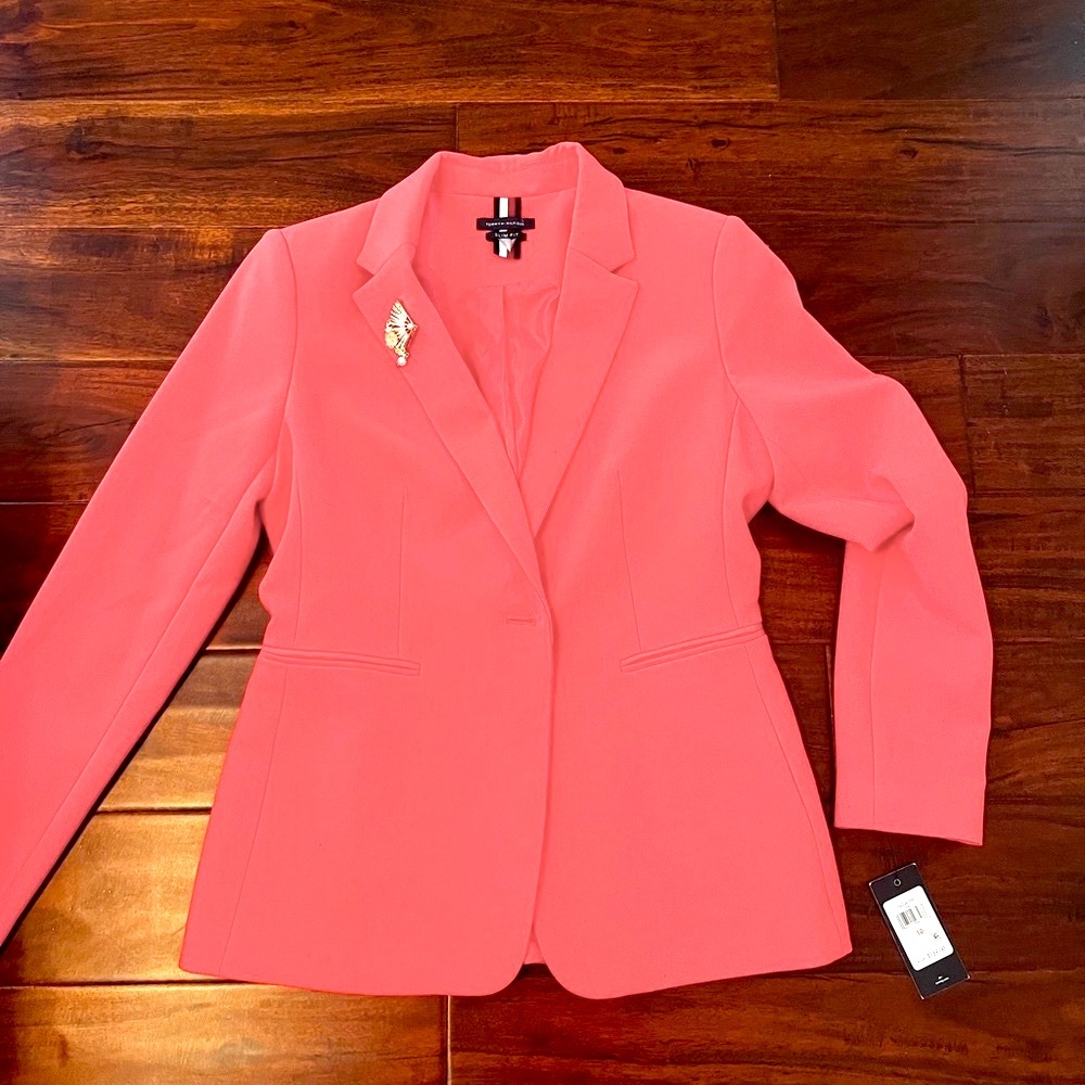 New Tommy Hilfiger Rose Blazer size 10